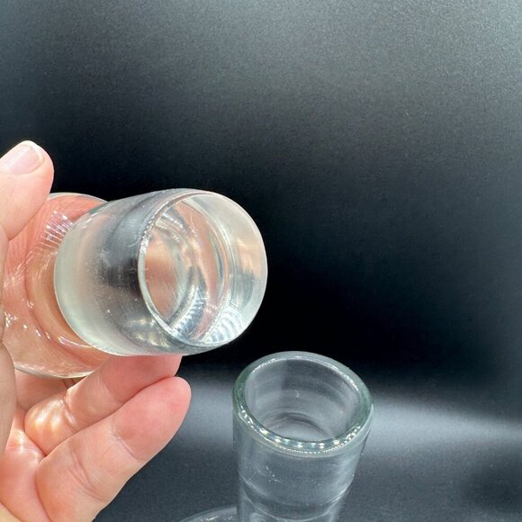 Vintage Toscany Etched Crystal Clipper Ship Decanter With Stopper Show Stopper - Picture 7 of 10